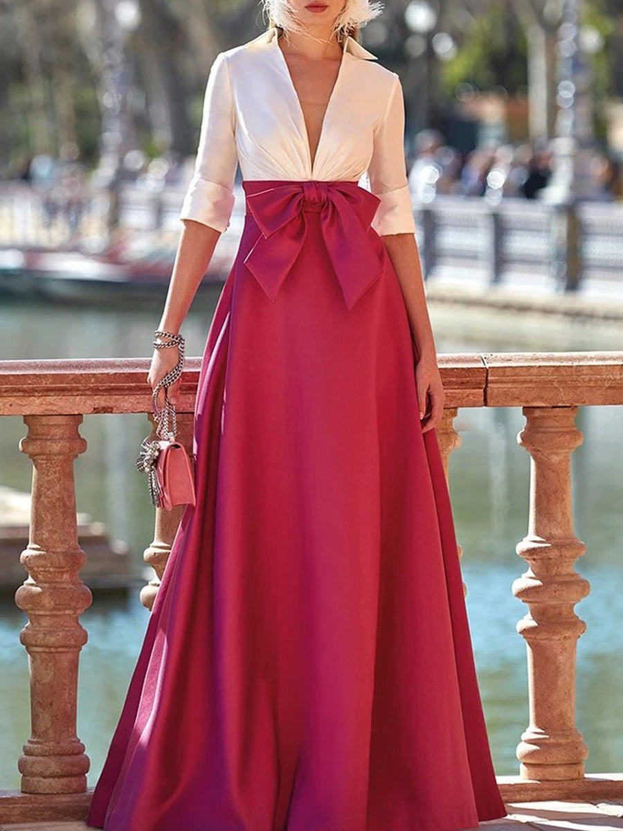Gregorio Long Sleeves Maxi Dress