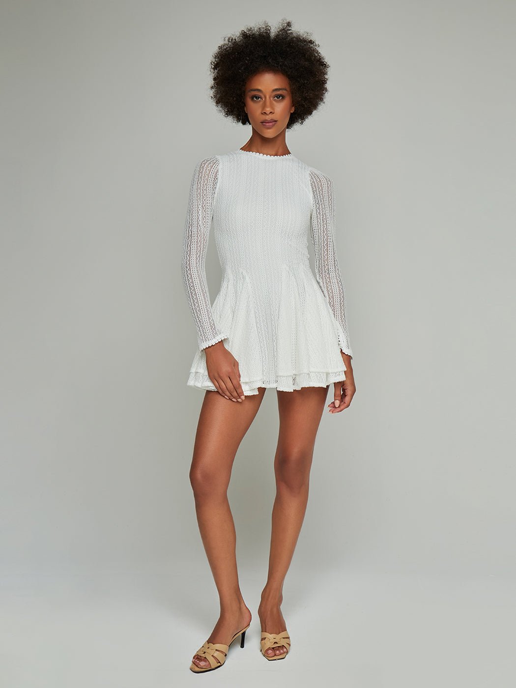 Anora Long Sleeve Ultra Mini Dress - Glory Connection