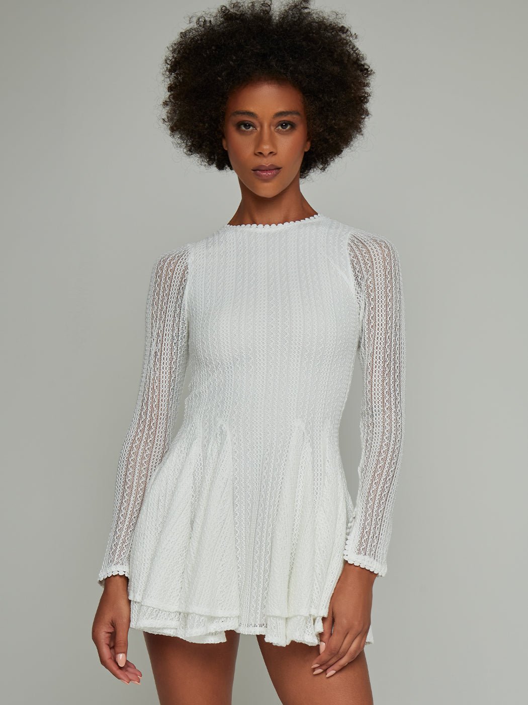 Anora Long Sleeve Ultra Mini Dress - Glory Connection
