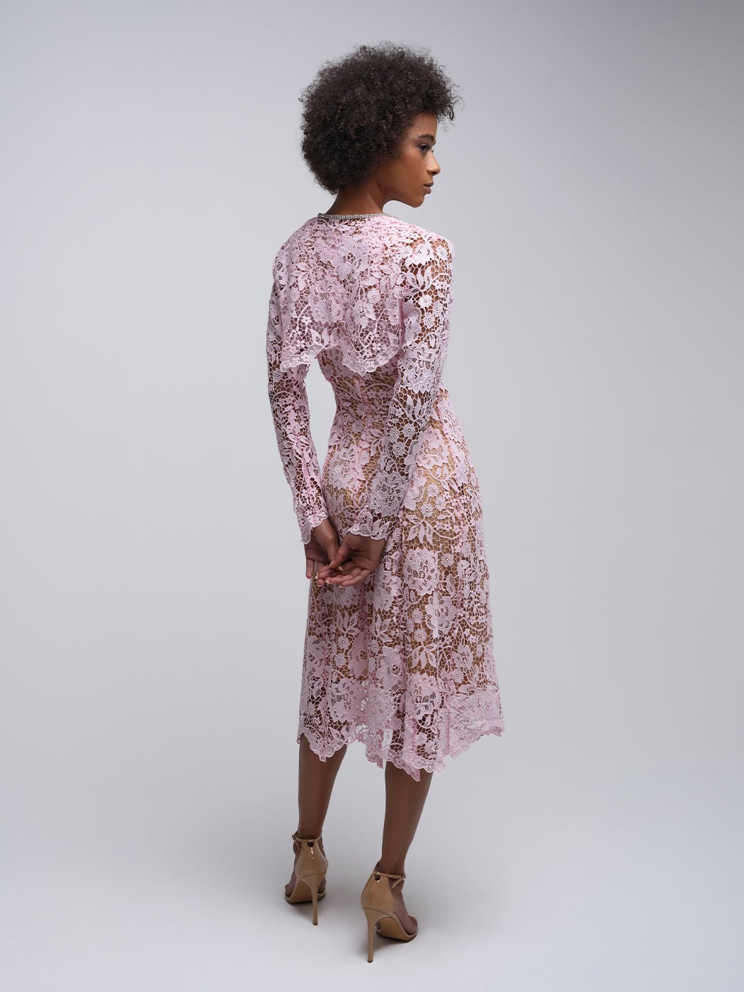 Antonia Lace Midi Dress & Top Set - Glory Connection