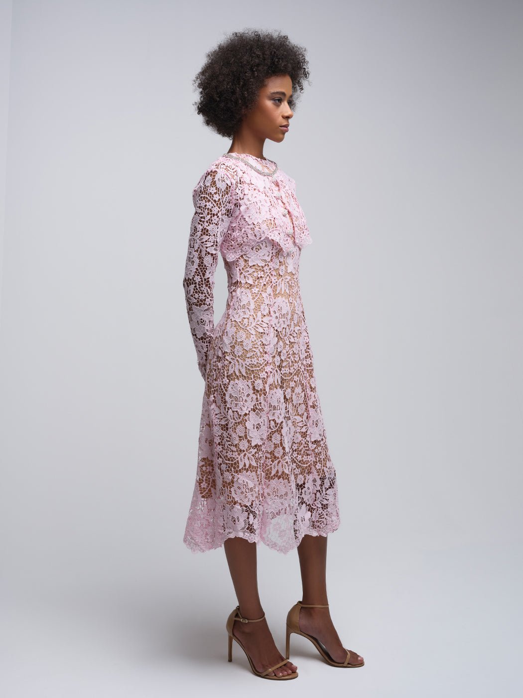 Antonia Lace Midi Dress & Top Set - Glory Connection