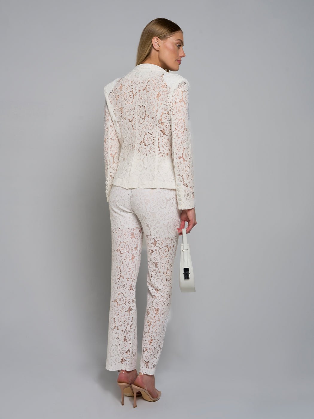 Bonnie Lace Jacket & Flare Pant Set - Glory Connection