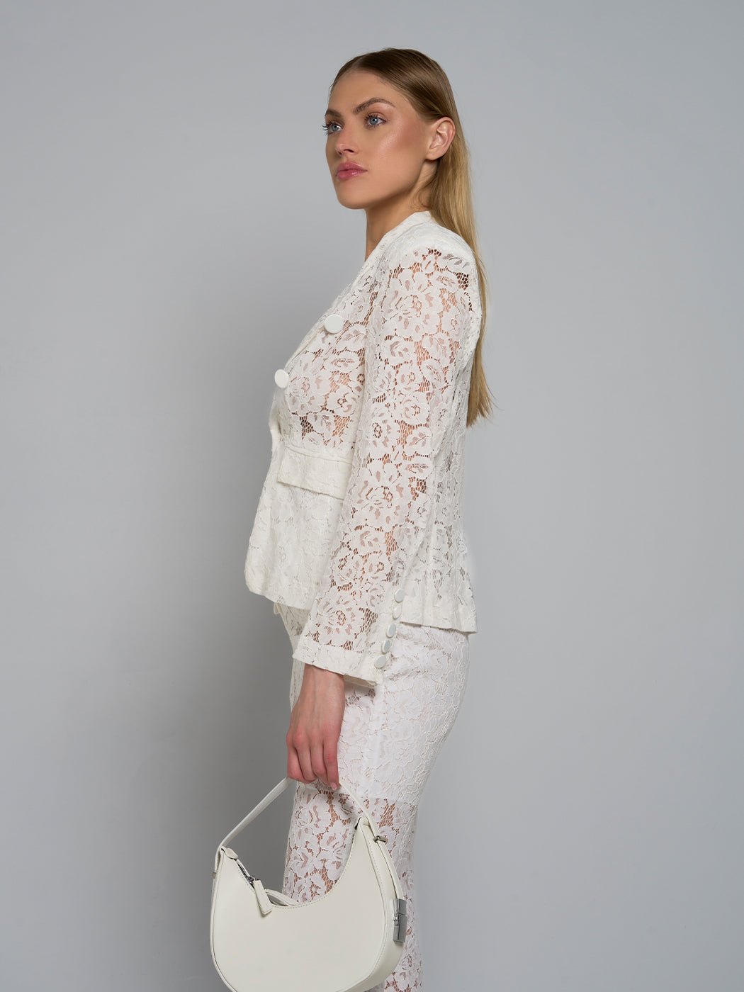 Bonnie Lace Jacket & Flare Pant Set - Glory Connection