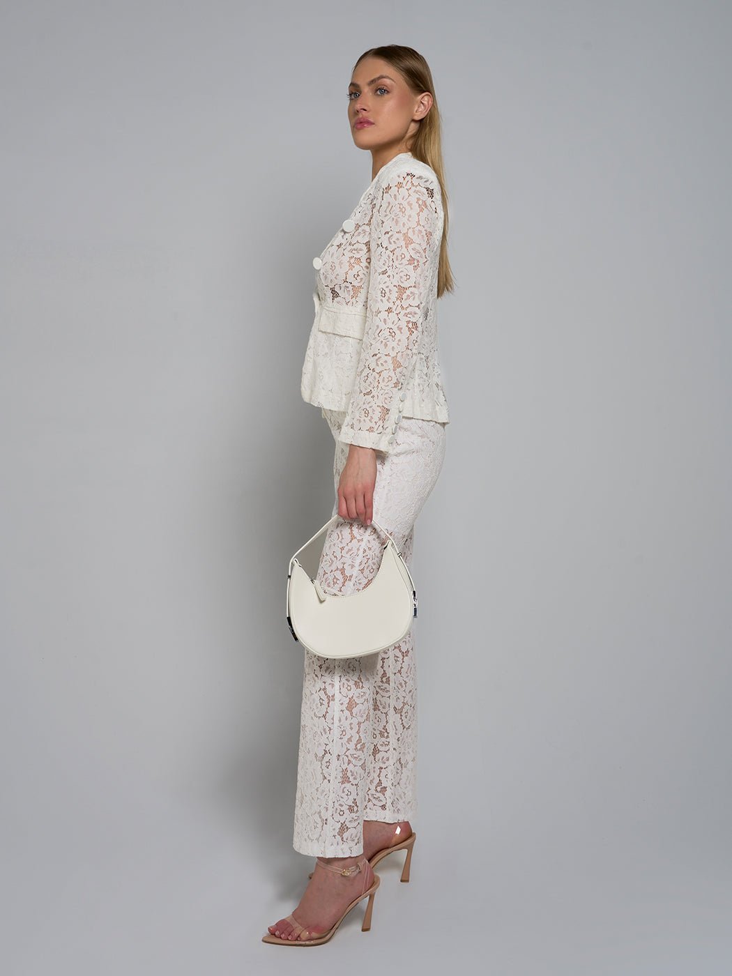Bonnie Lace Jacket & Flare Pant Set - Glory Connection