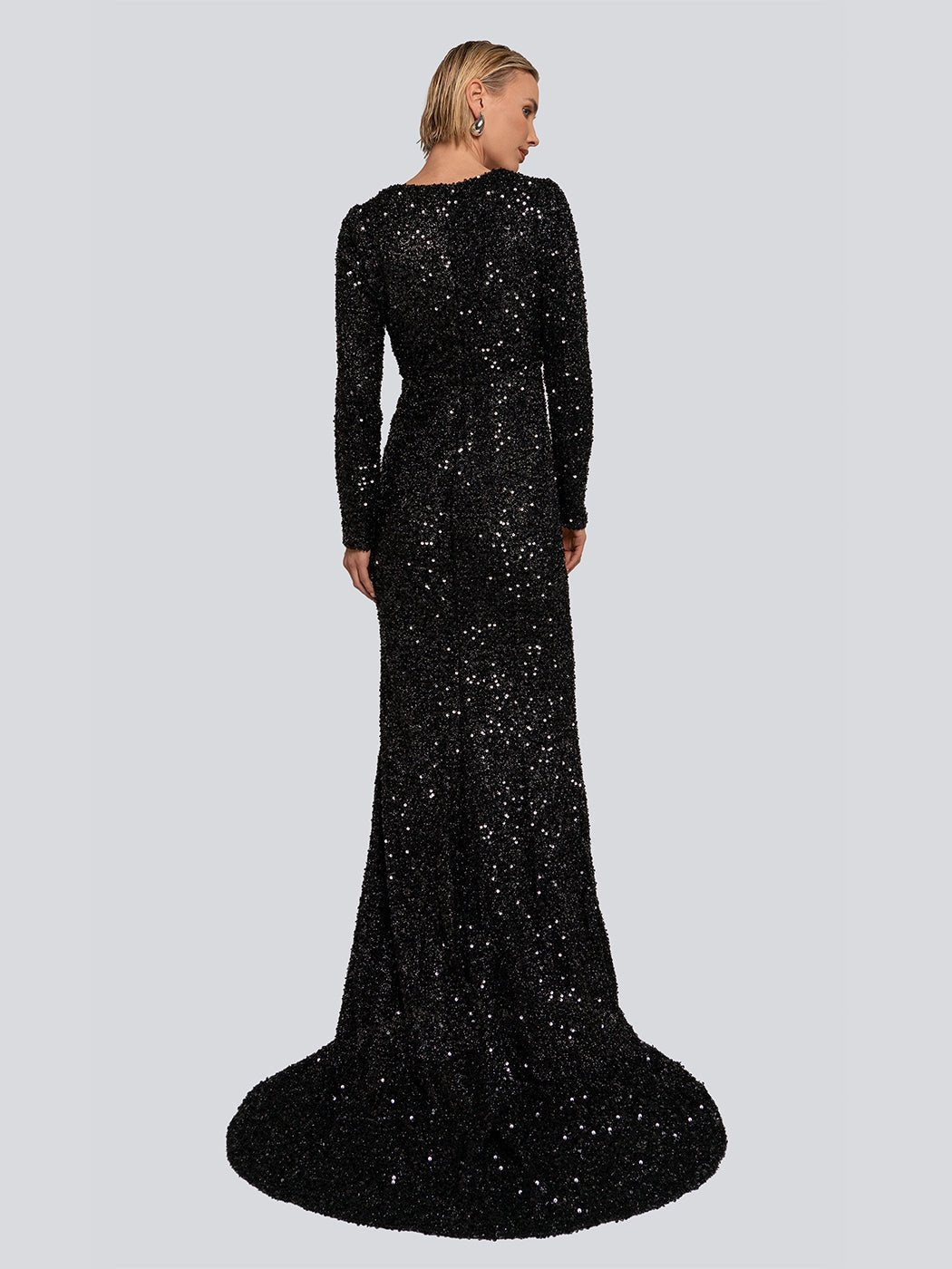 Callie Sweetheart Neckline Sequin Maxi Dress - Glory Connection