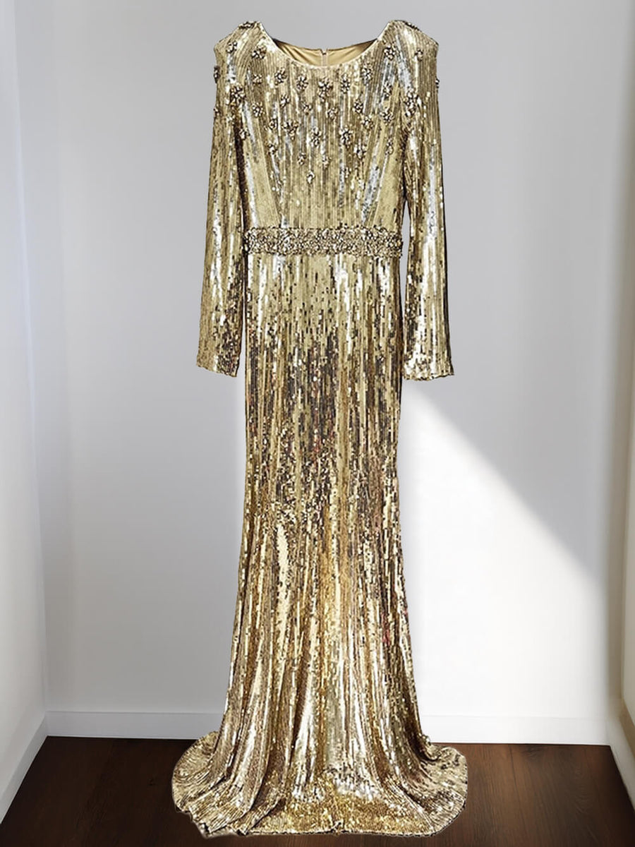 ralph lauren green velvet dress Sowears Pleated Green Velvet Dress appliques proom dress