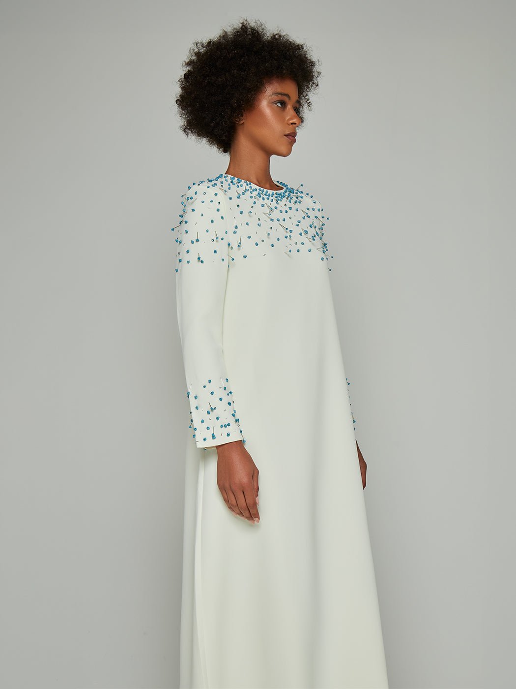 Cilla Pin Embellished Maxi Dress - Glory Connection