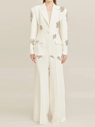 Cora Diamond Blazer & Pants Set