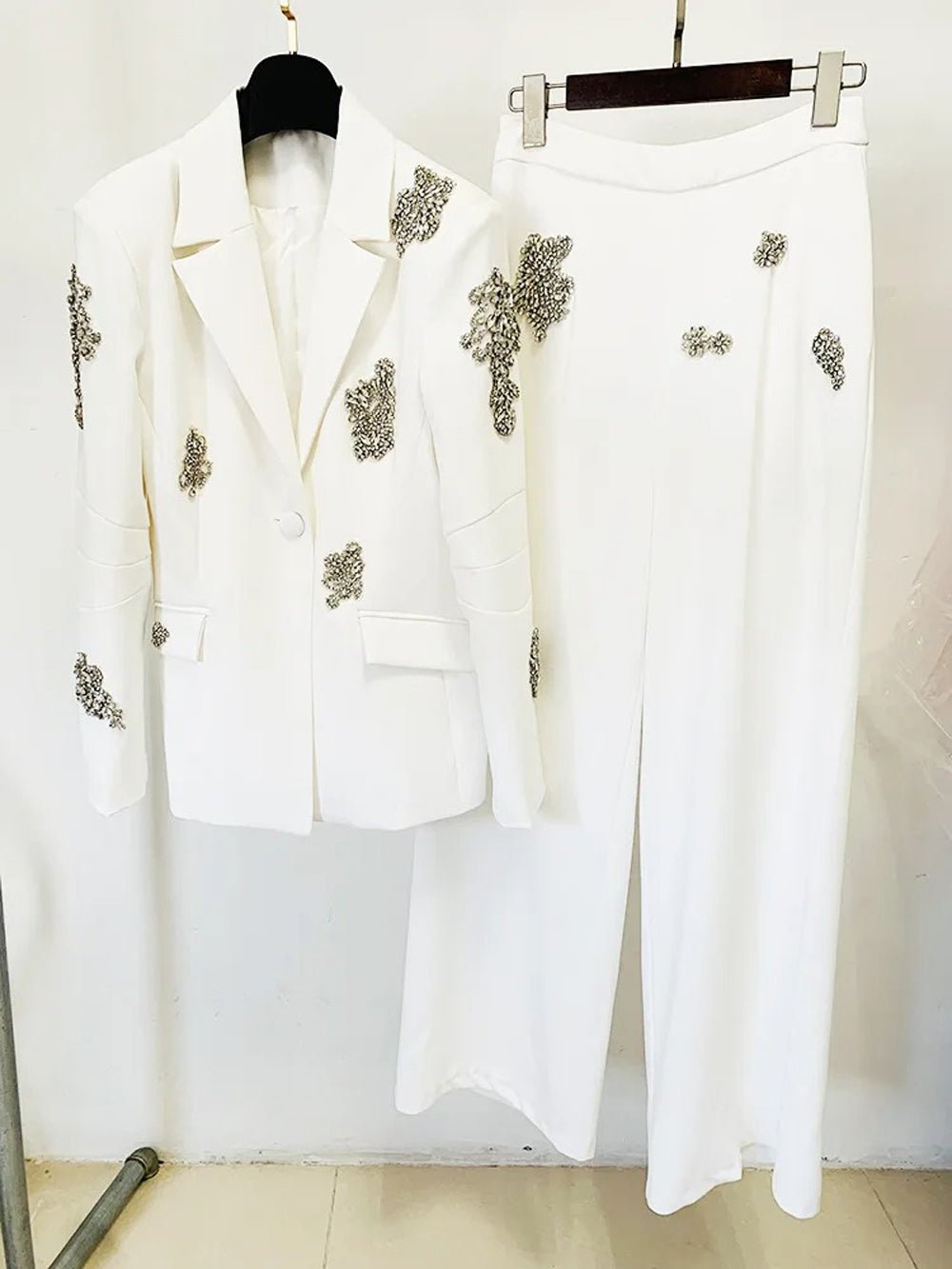Cora Diamond Blazer & Pants Set - Glory Connection