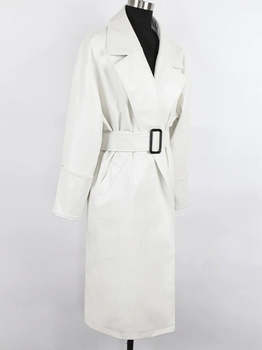 Elena Oversized Faux Leather Trench Glory Connection elena-oversized-faux-leather-trench-glory-connection