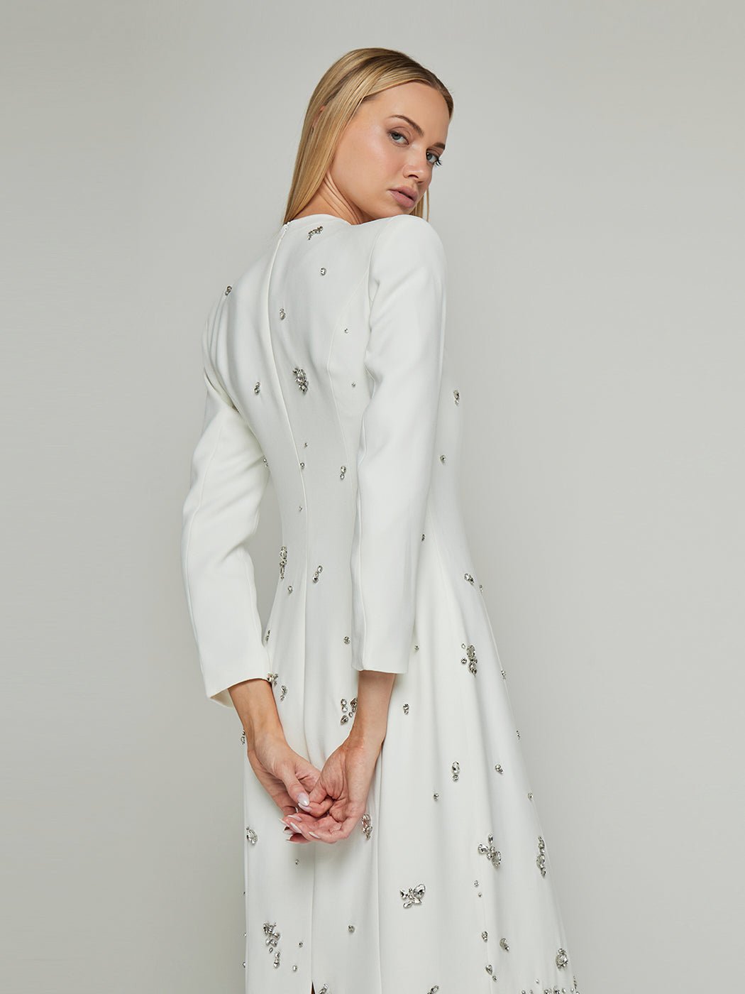 Irulan Rhinestone Embellished Maxi Dress - Glory Connection