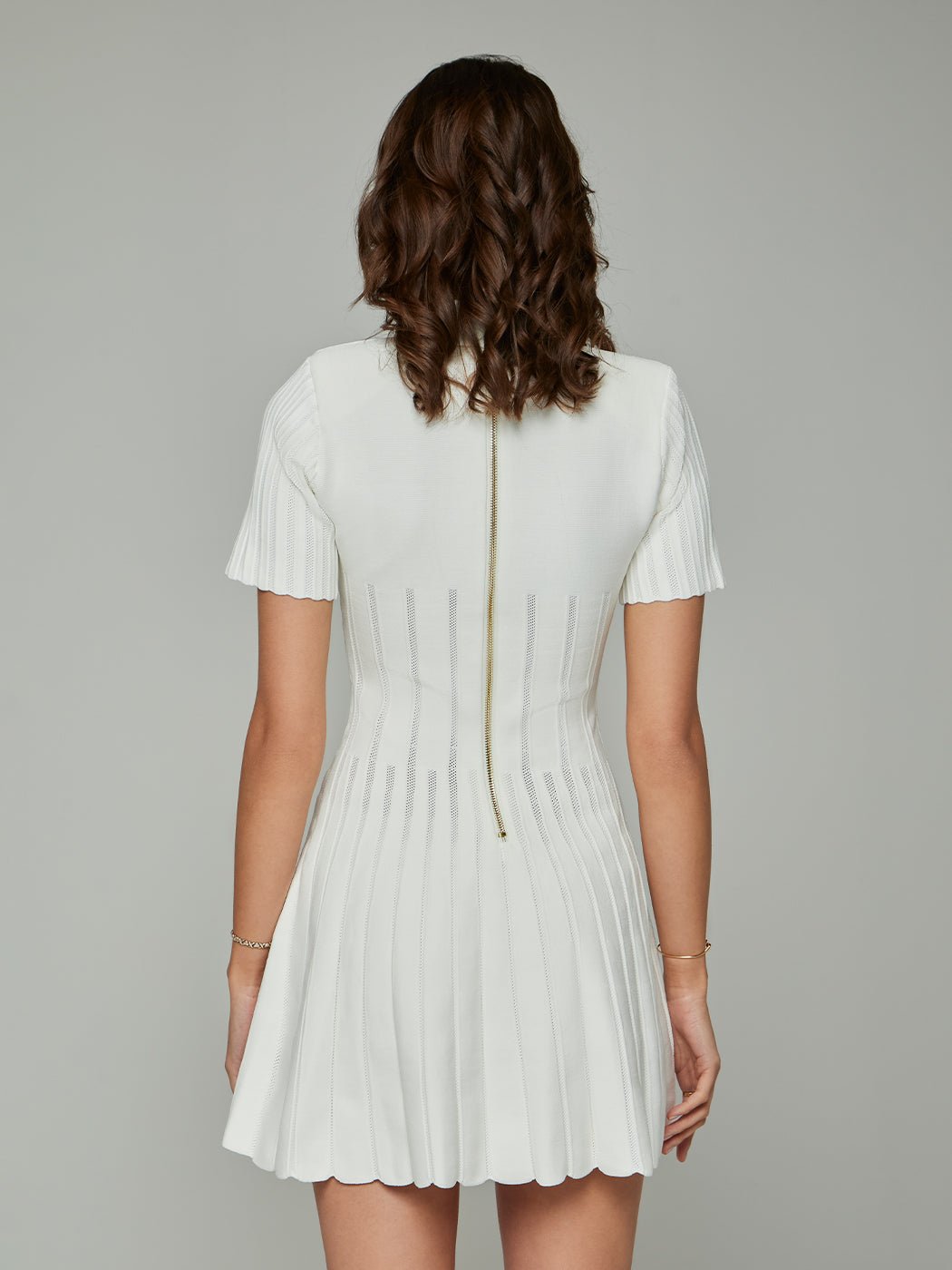 Kirsten Short - Sleeve Knitted Mini Dress - Glory Connection