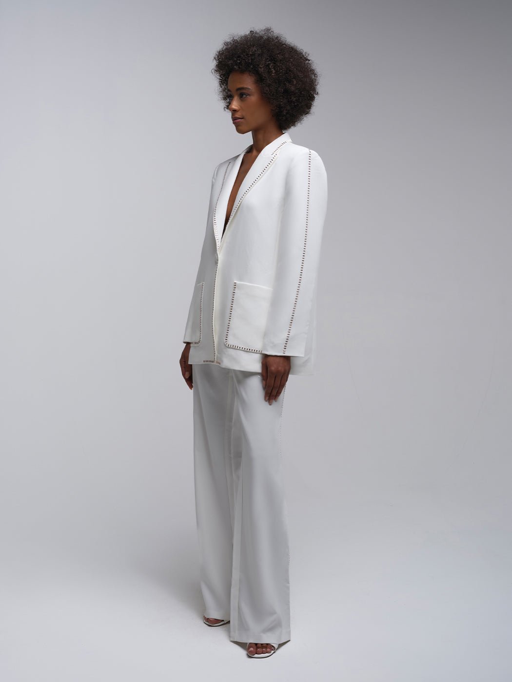 Luna Embellished Blazer & Pant Set - Glory Connection