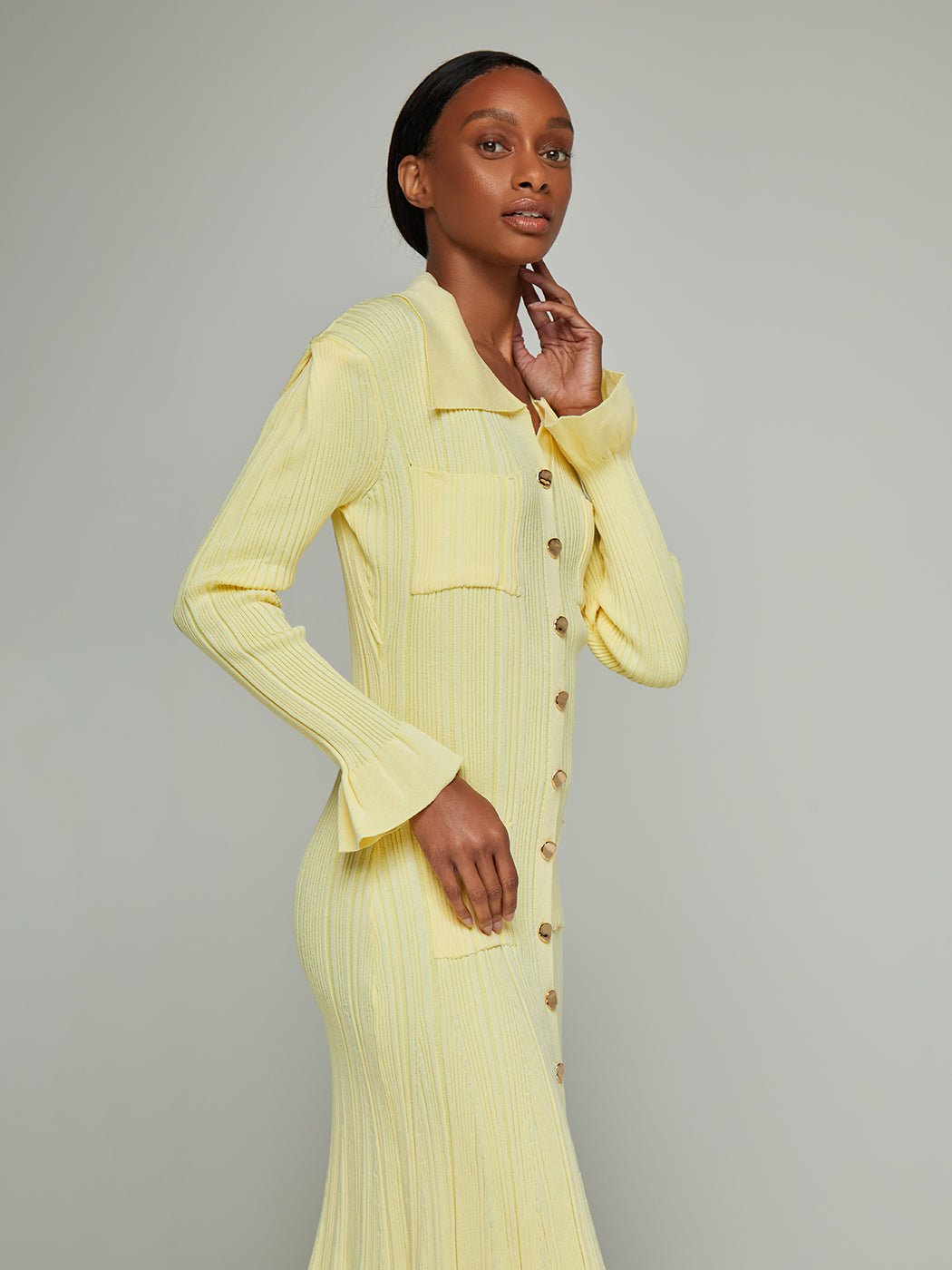 Miralith Knit Pleated Maxi Dress - Glory Connection
