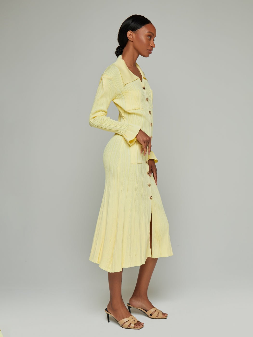 Miralith Knit Pleated Maxi Dress - Glory Connection