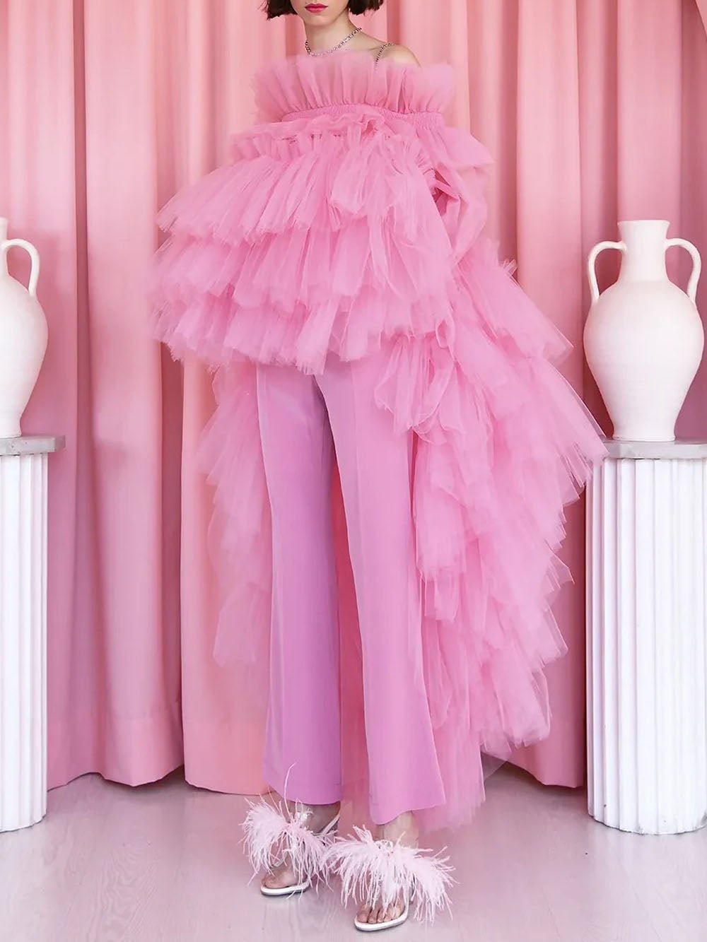 Molly Ruffled Mini Dress - Glory Connection