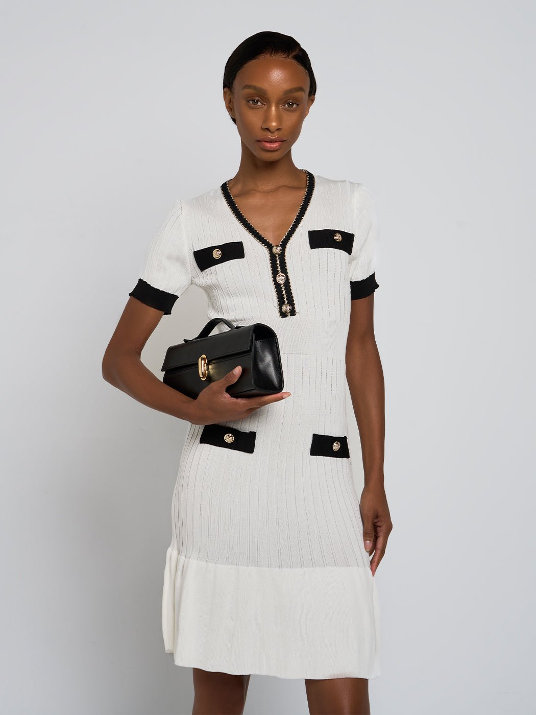 Neila Knit Mermaid Mini Dress - Glory Connection