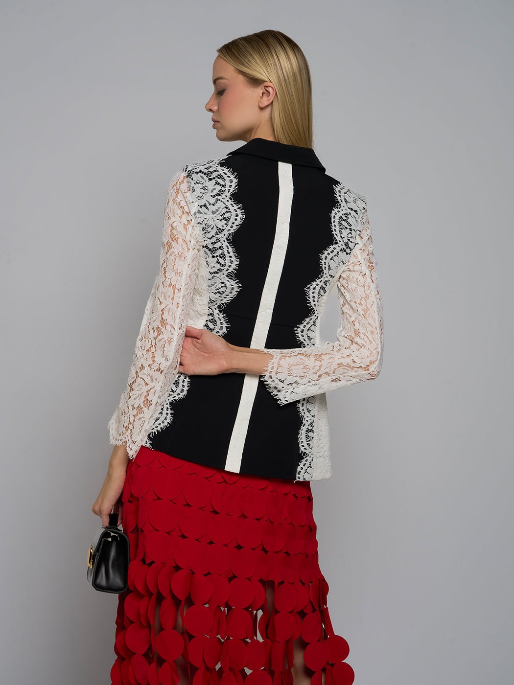 Safina Mesh Long Blazer - Glory Connection