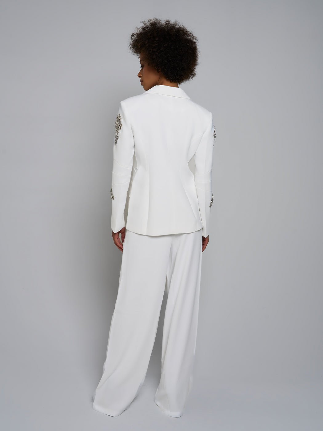 Sanna One - Buttoned Jacket & Pant Set - Glory Connection