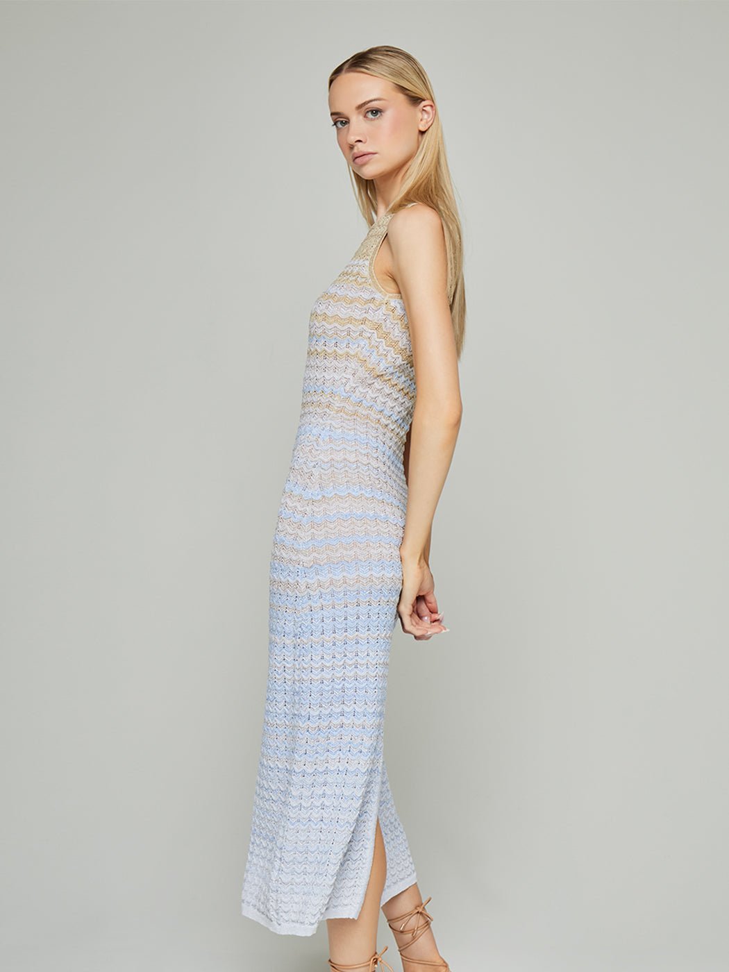 Sue Knit Sleeveless Bodycon Maxi Dress - Glory Connection
