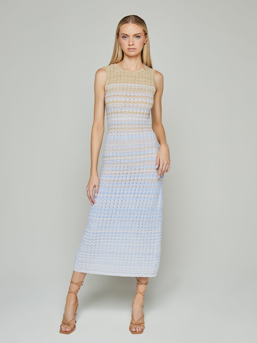 Sue Knit Sleeveless Bodycon Maxi Dress - Glory Connection