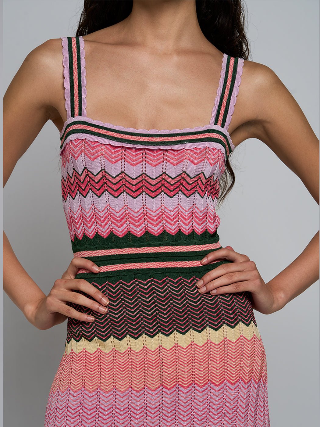 Teena Color - Block Maxi Dress - Glory Connection