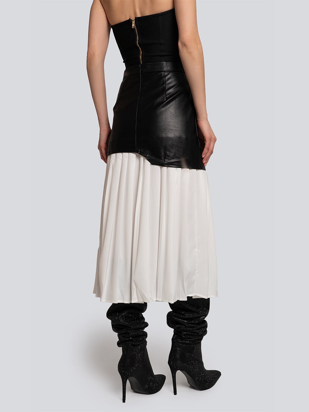 Tory Pleated Midi Skirt - Glory Connection