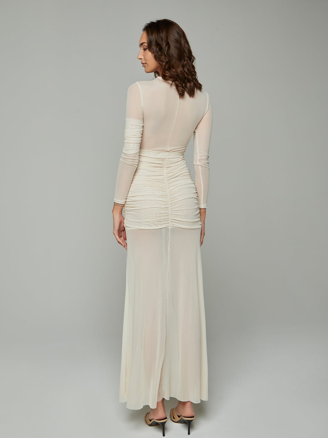Zia Criss - Cross Mesh Maxi Dress - Glory Connection