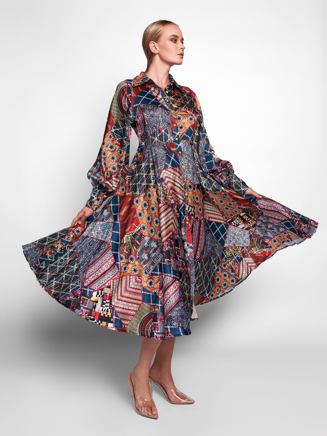 Askala Midi Dress - Glory Connection