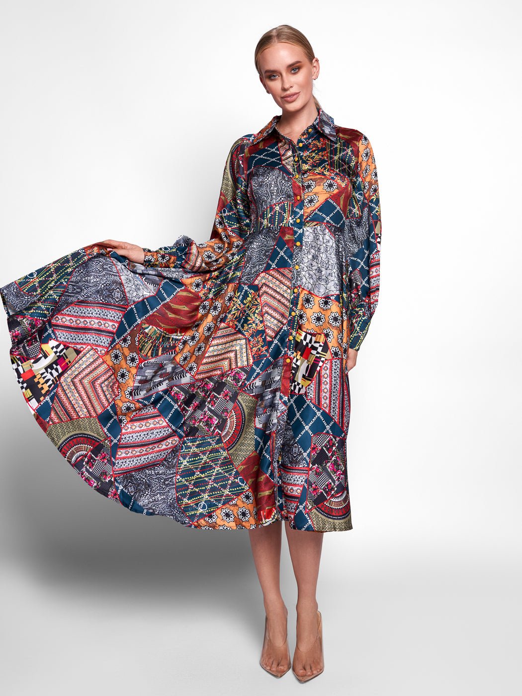 Askala Midi Dress - Glory Connection