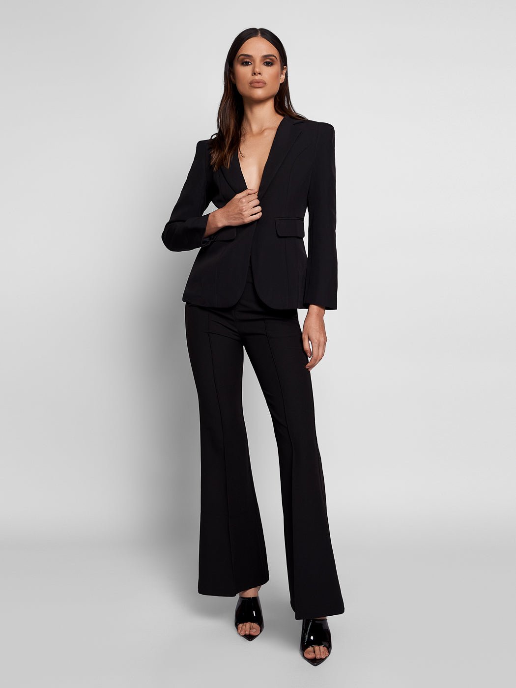 Bahira Blazer + Pants Set In Black - Glory Connection