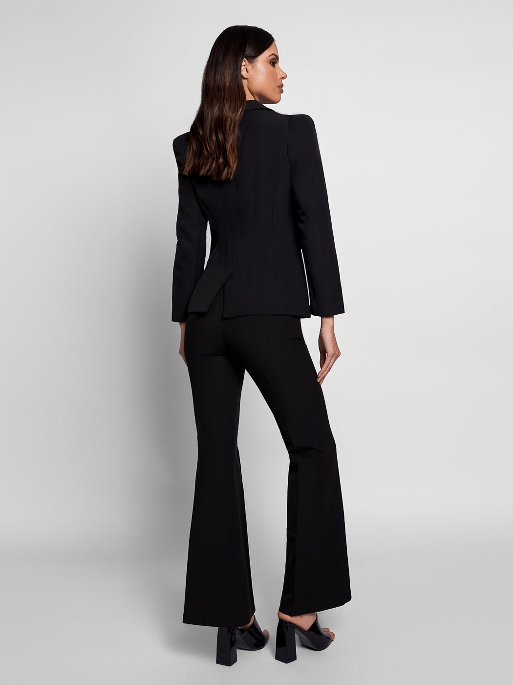 Bahira Blazer + Pants Set In Black - Glory Connection