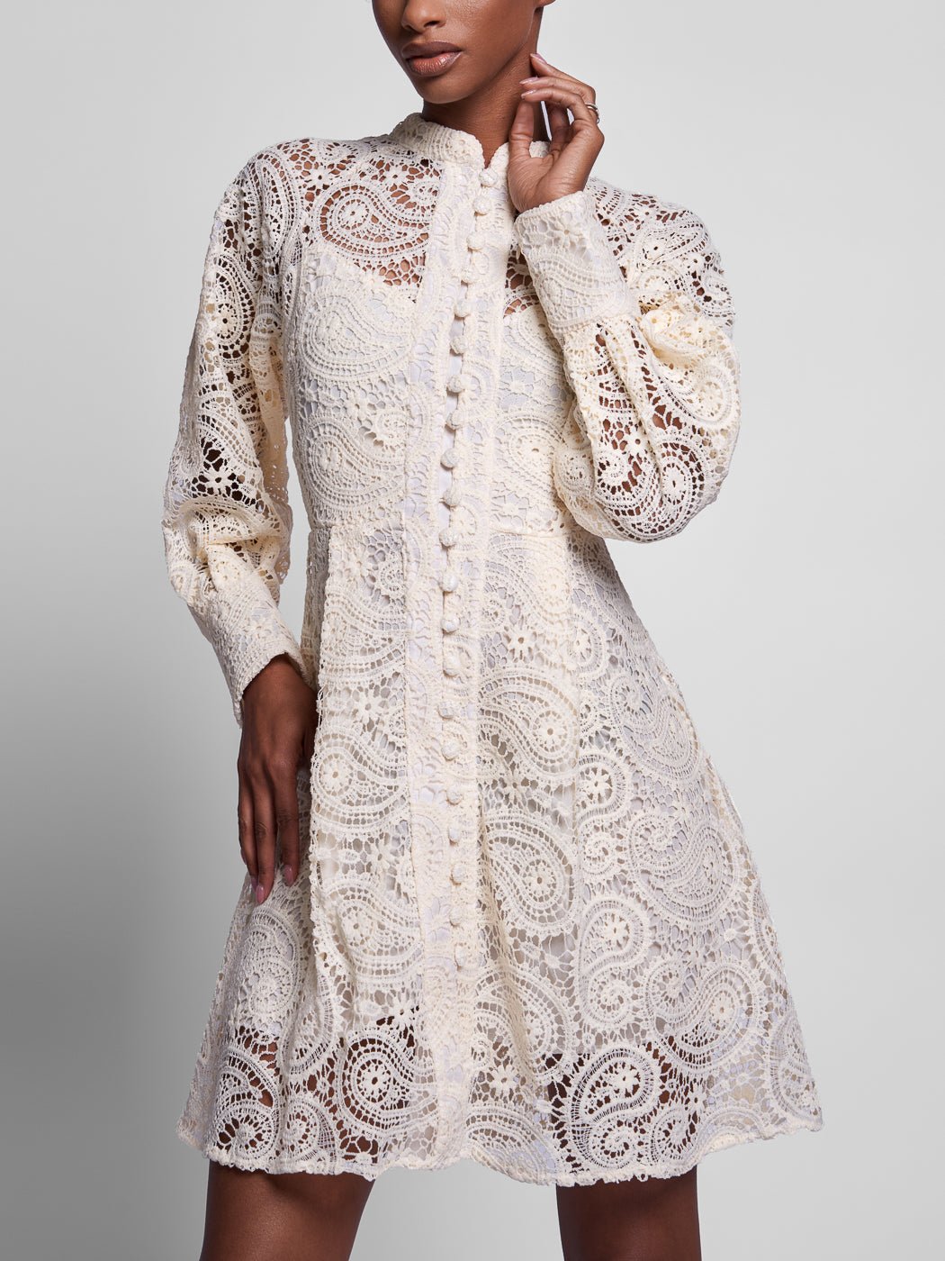 Chapin Vintage Lace Mini Dress - Glory Connection