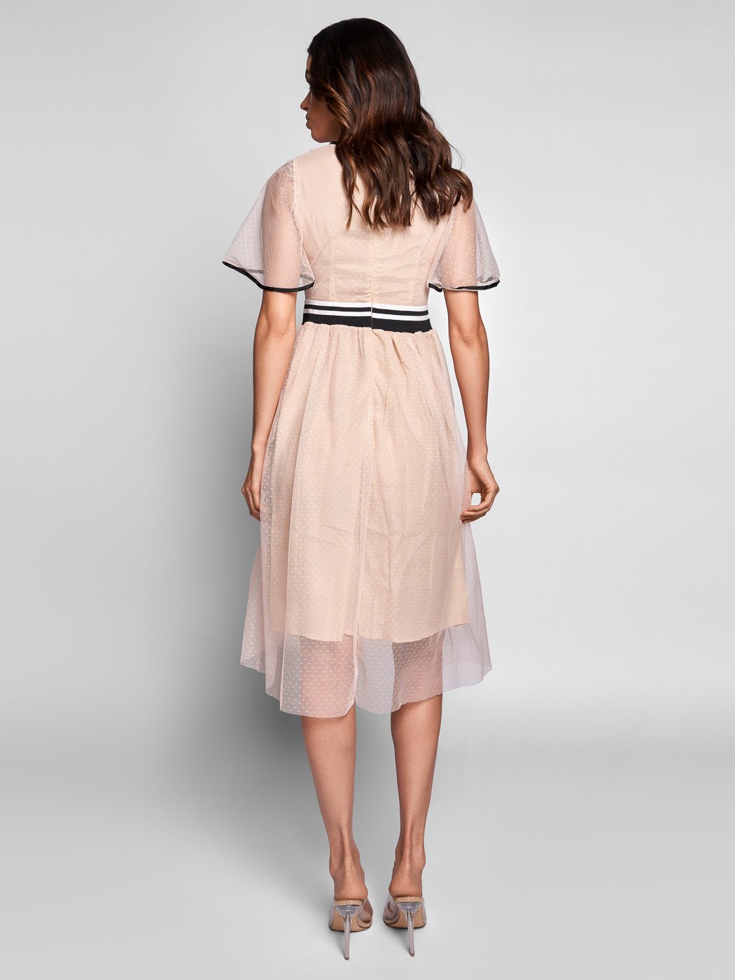 Dixie Mesh Midi Dress - Glory Connection