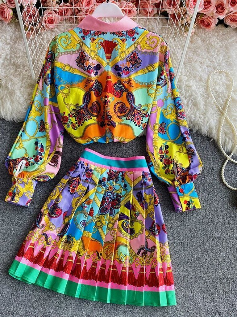 Doja Shirt & Skirt Set - Glory Connection