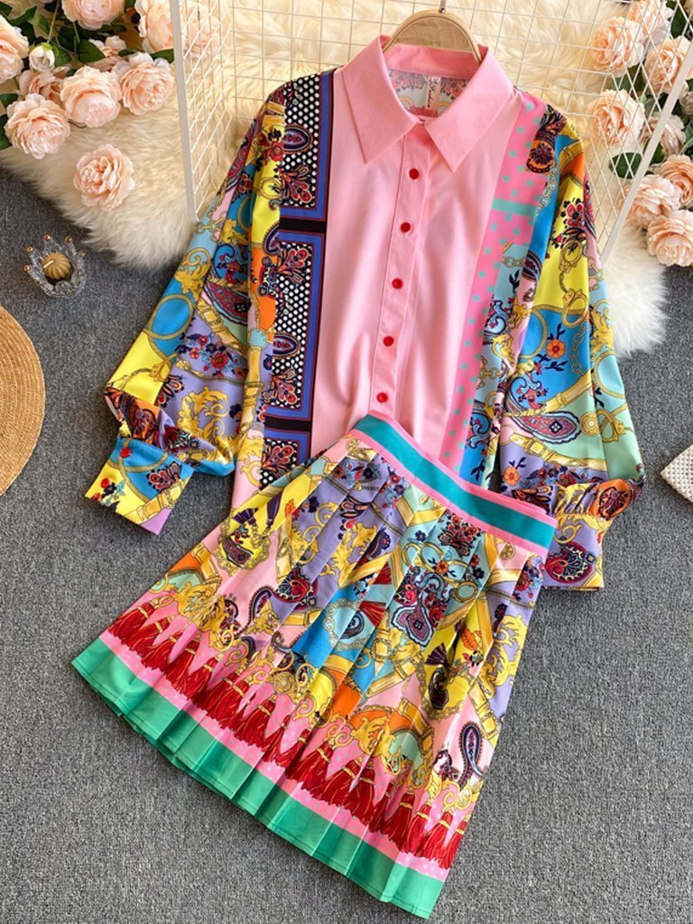 Doja Shirt & Skirt Set - Glory Connection
