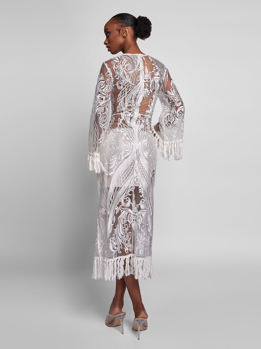 Elektra Boho Lace Midi Dress - Glory Connection