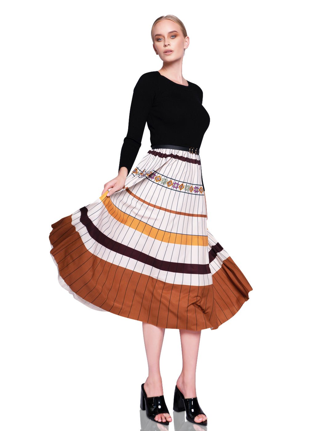 Elody Knitted Midi Dress - Glory Connection