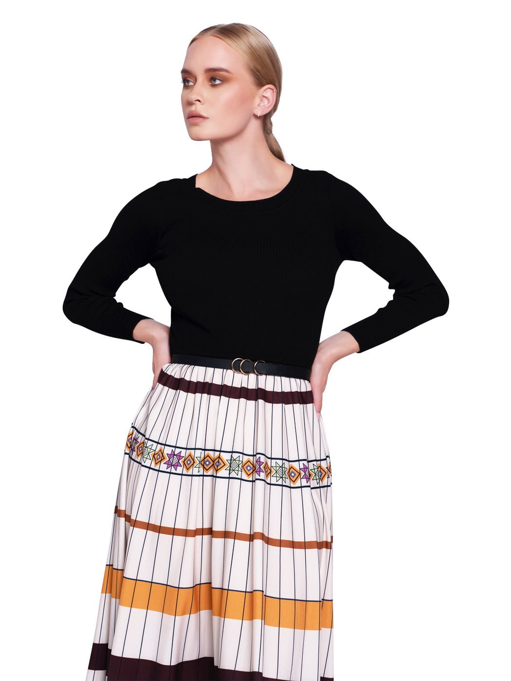 Elody Knitted Midi Dress - Glory Connection