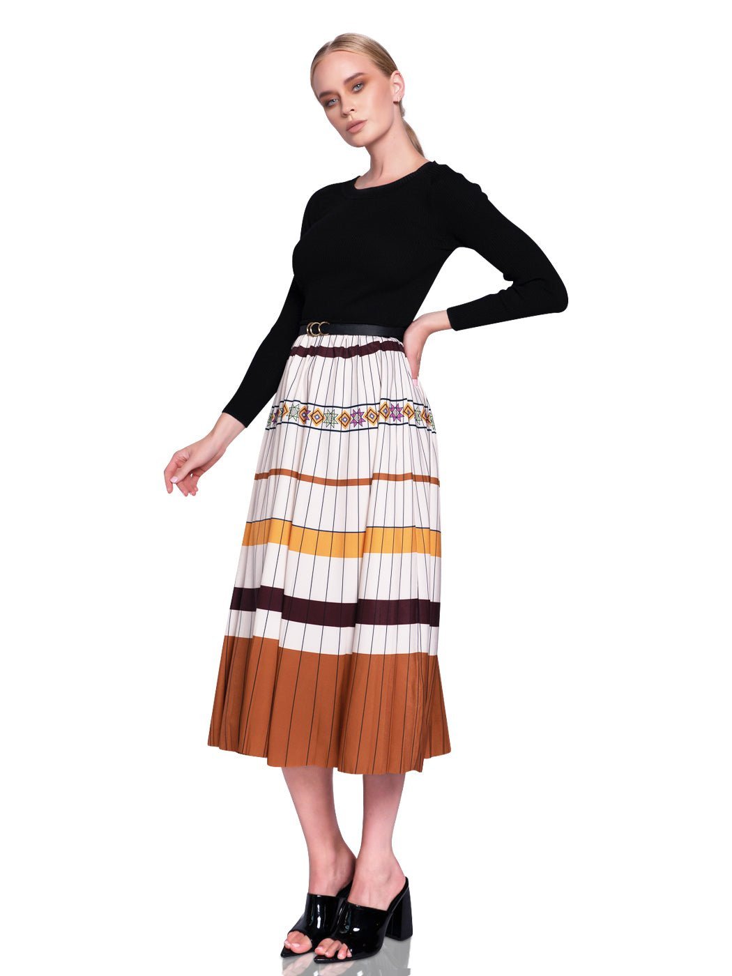 Elody Knitted Midi Dress - Glory Connection