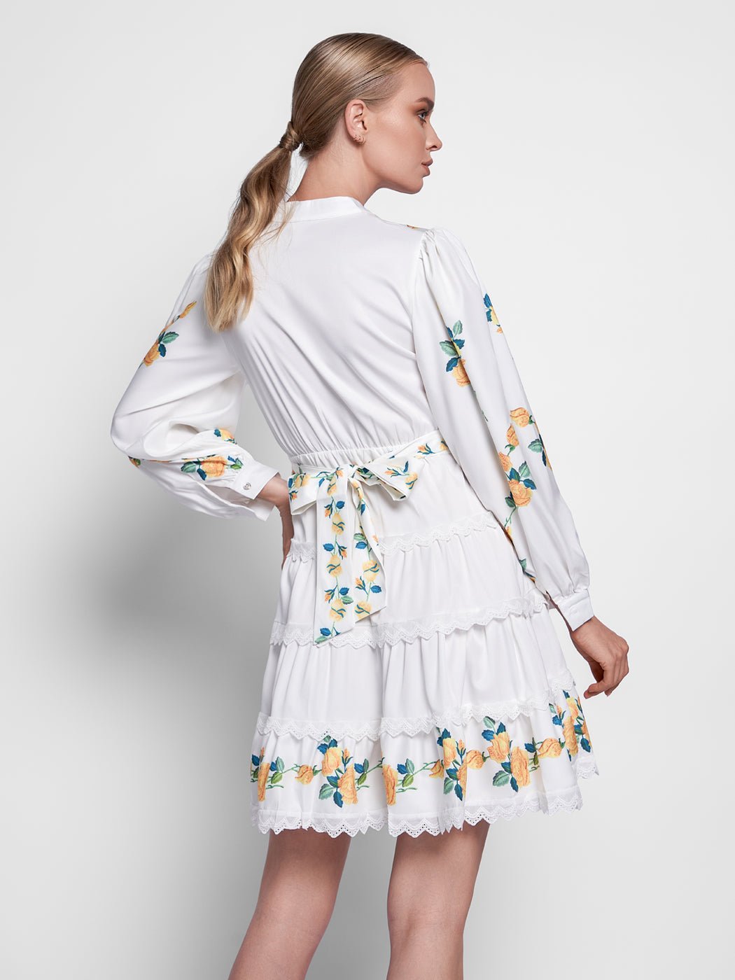 Gracie Flower Mini Dress - Glory Connection