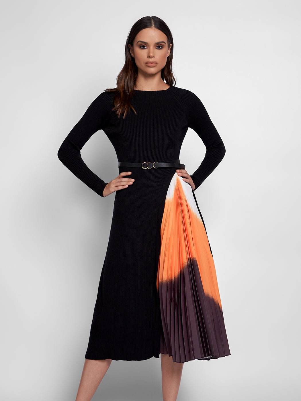 Hailey Knit Midi Dress - Glory Connection