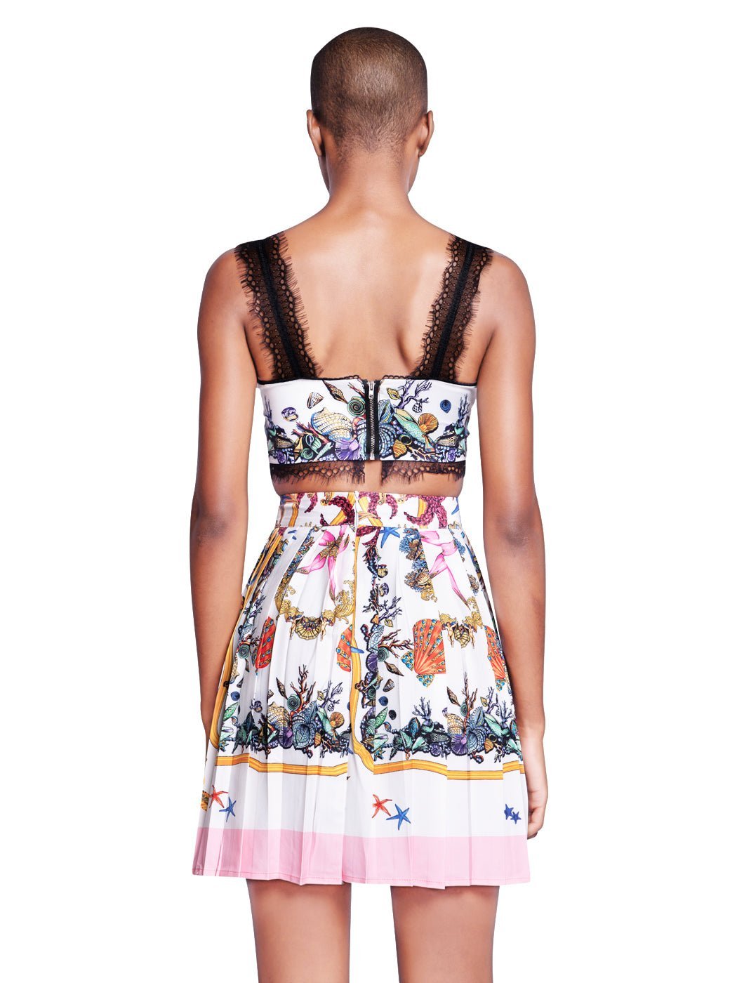 Iraso Lace Top + Skirt Set - Glory Connection