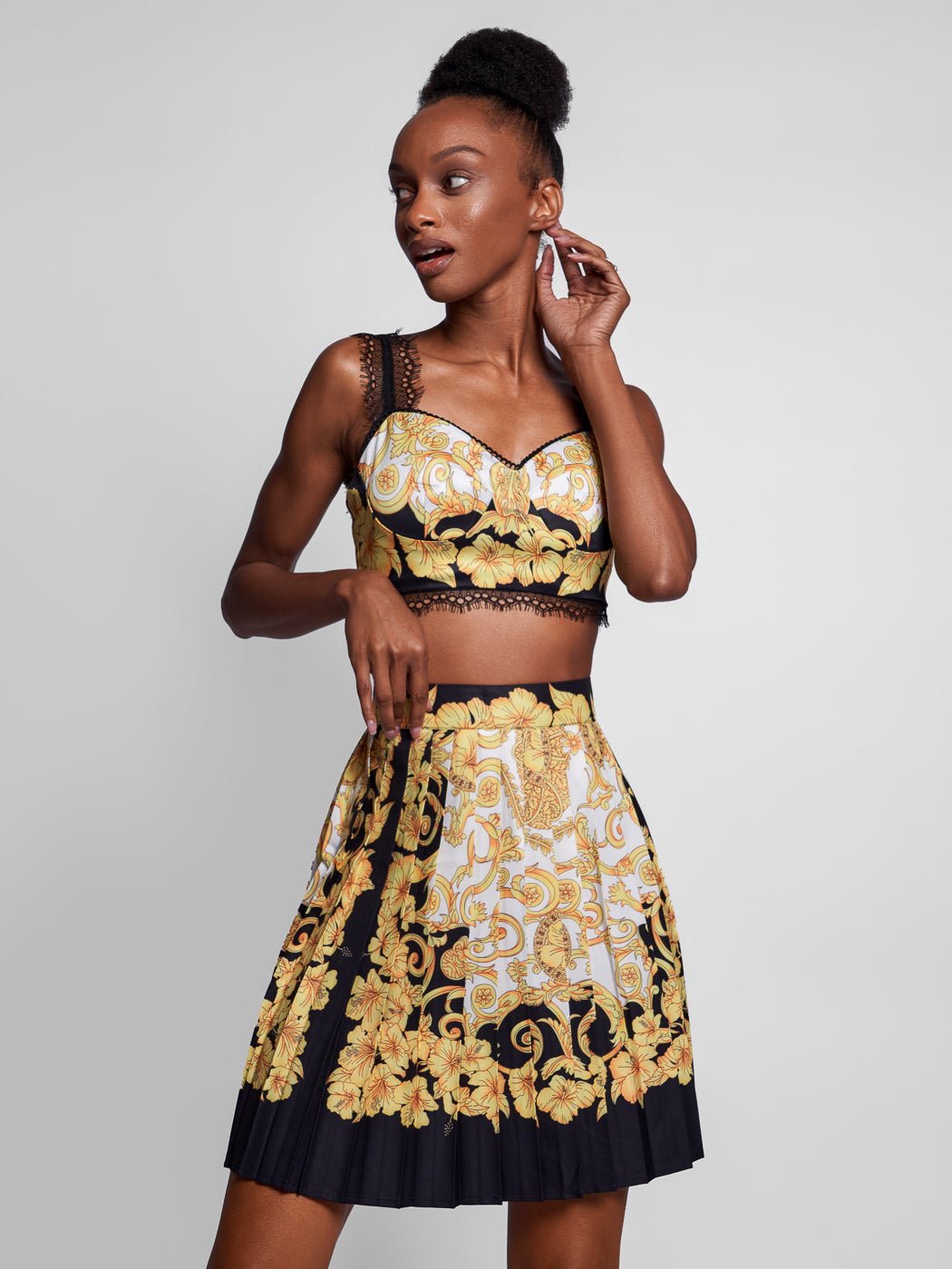 Jolene Lace Top + Skirt - Glory Connection