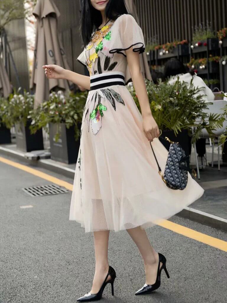 Kaleen Midi Dress - Glory Connection