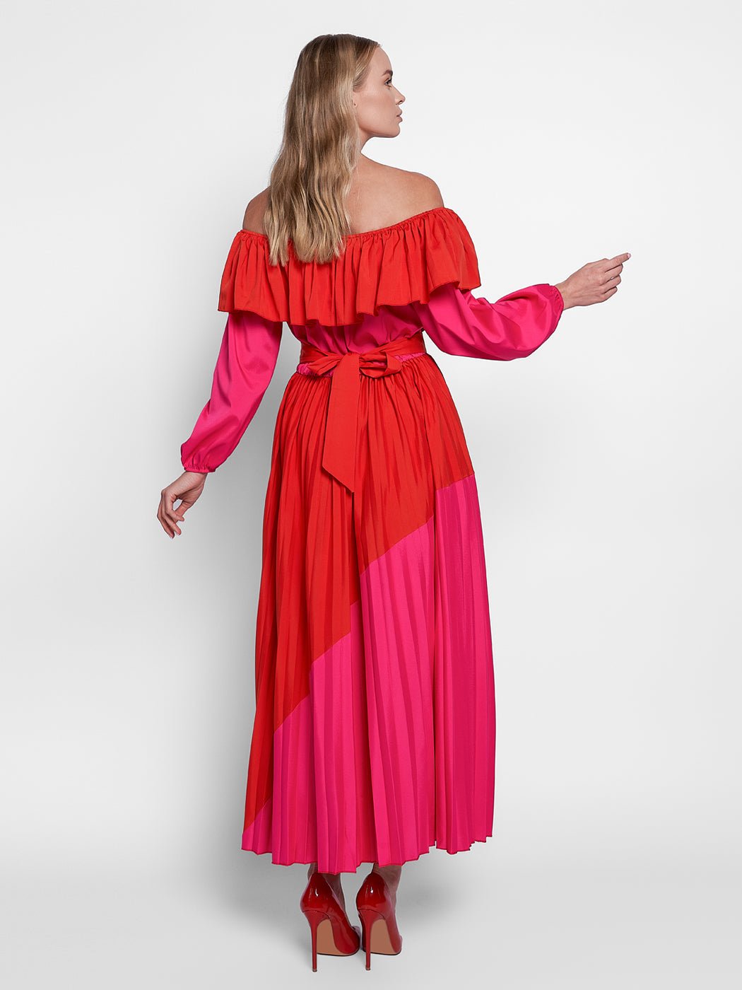 Marguerite Strapless Midi Dress - Glory Connection