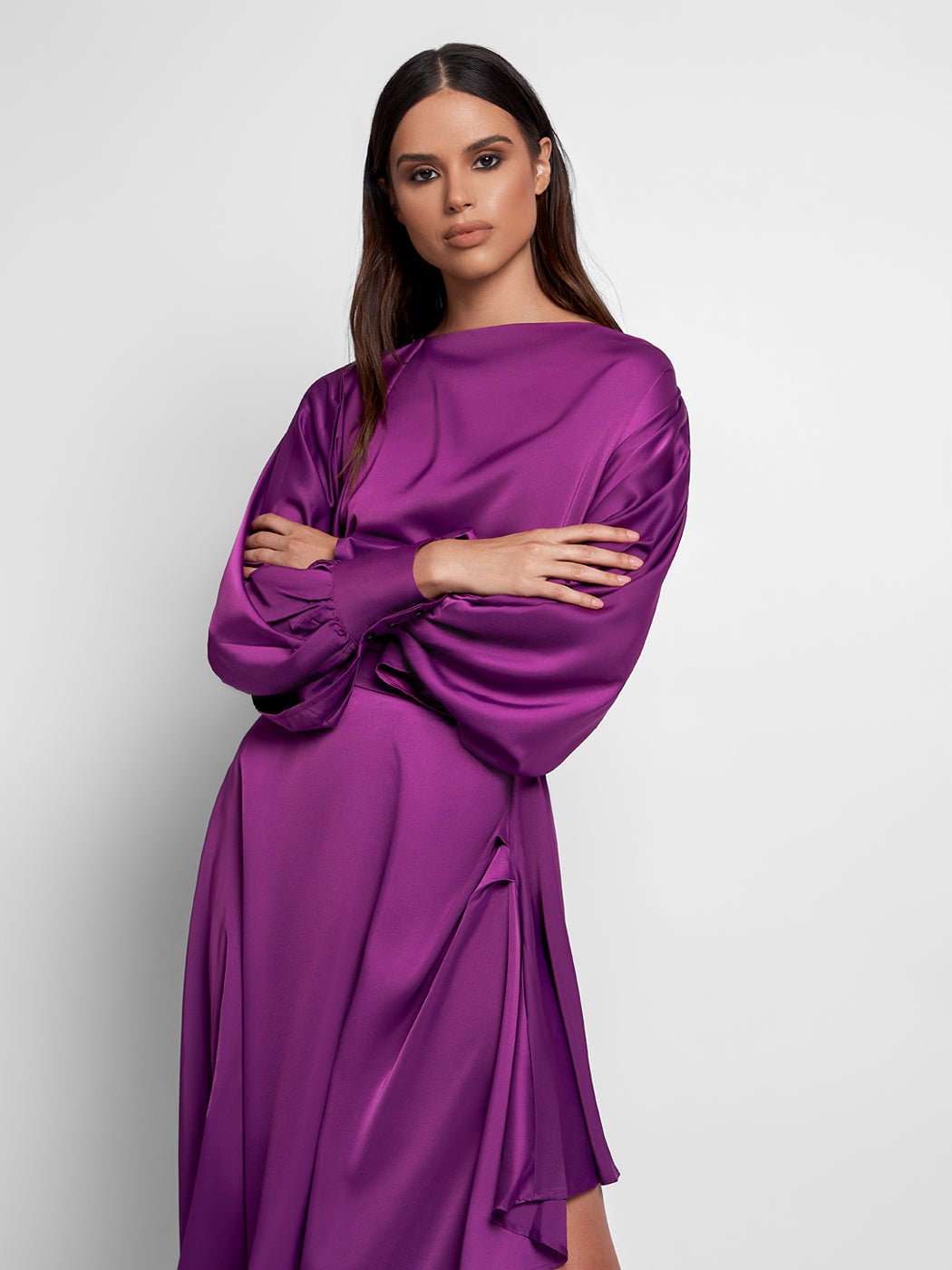 Nelsey Top + Asymmetrical Skirt Set - Glory Connection