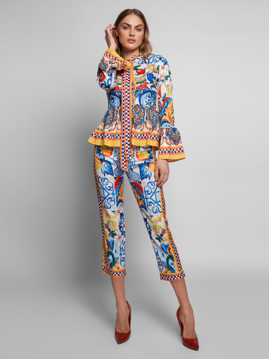 Ophira Vintage Top + Pants Suit - Glory Connection