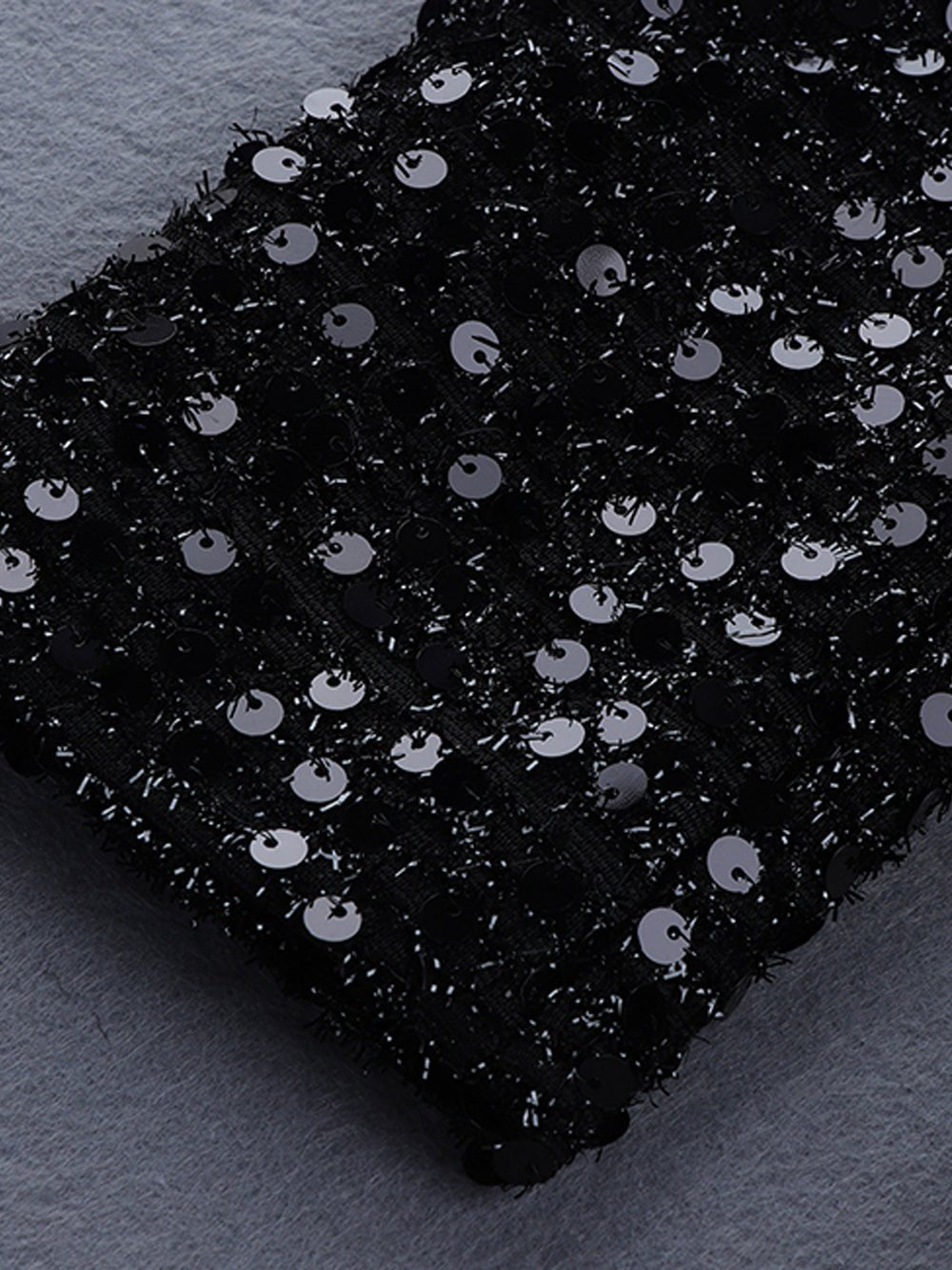 Reagan Black Sequin Blazer - Glory Connection