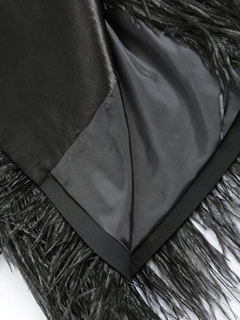 Siena Feathers Blazer Dress - Glory Connection